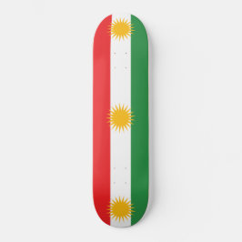 Vlag van Koerdistan Persoonlijk Skateboard