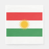 Vlag van Koerdistan Servet (Voorkant)