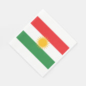 Vlag van Koerdistan Servet (Hoek)