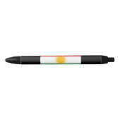Vlag van Koerdistan Zwarte Inkt Pen (Voorkant)