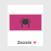 Vlag van Koerland, Republiek Gambia Sticker (Vel)