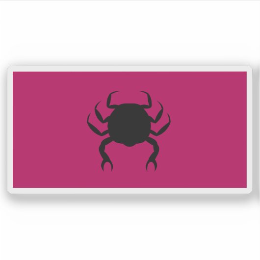 Vlag van Koerland, Republiek Gambia Sticker (Voorkant)