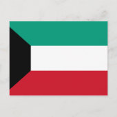 Vlag van Koeweit Briefkaart (Voorkant)