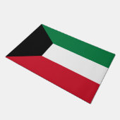 Vlag van Koeweit Deurmat (Schuin)