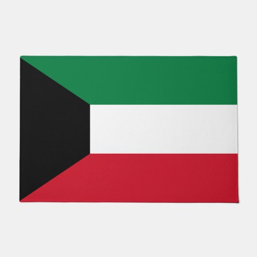 Vlag van Koeweit Deurmat (Voorkant)