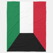Vlag van Koeweit Fleece Deken (Voorkant)