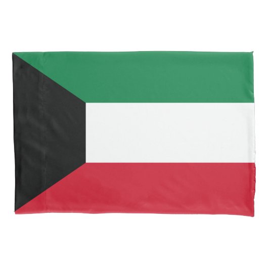 Vlag van Koeweit Kussensloop (Voorkant-Links)