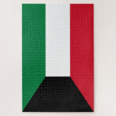 Vlag van Koeweit Legpuzzel (Verticaal)