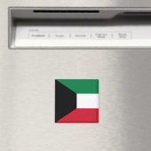 Vlag van Koeweit Magneet (Insitu (Vaatwasser))