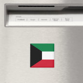 Vlag van Koeweit Magneet (Insitu (Vaatwasser))