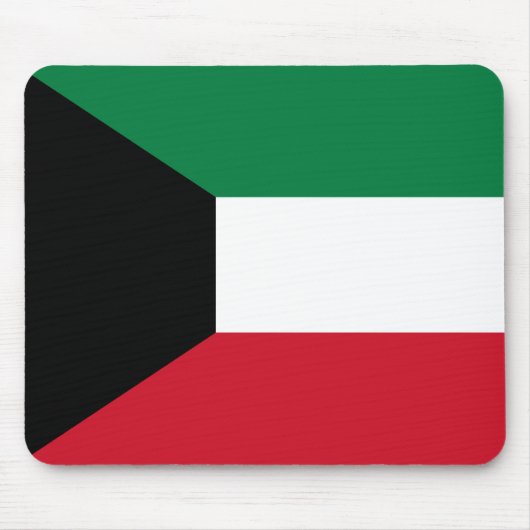 Vlag van Koeweit Muismat (Voorkant)