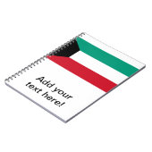 Vlag van Koeweit Notitieboek (Linkerzijde)