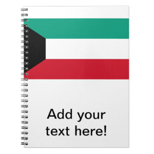 Vlag van Koeweit Notitieboek