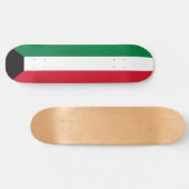 Vlag van Koeweit Persoonlijk Skateboard (Horizontaal)