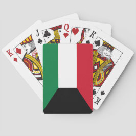 Vlag van Koeweit Pokerkaarten