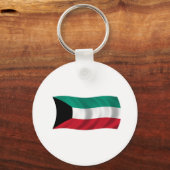 Vlag van Koeweit Sleutelhanger (Voorkant)