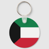 Vlag van Koeweit Sleutelhanger (Voorkant)