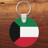 Vlag van Koeweit Sleutelhanger (Voorkant)