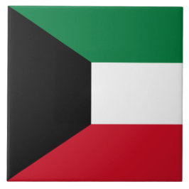 Vlag van Koeweit Tegeltje