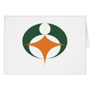 Vlag van Koga, Shiga, Japan