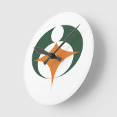 Vlag van Koga, Shiga, Japan Ronde Klok (Hoek)