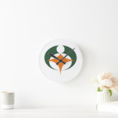 Vlag van Koga, Shiga, Japan Ronde Klok (Huis)