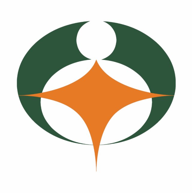 Vlag van Koga, Shiga, Japan Staand Fotobeeldje (Voorkant)