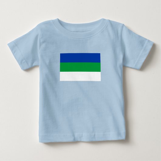 Vlag van Komi Republiek (Voorkant)