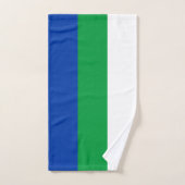 Vlag van Komi Republiek Bad Handdoek (Handdoek)