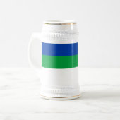 Vlag van Komi Republiek Bierpul (Voorkant links)
