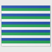 Vlag van Komi-republiek Cadeaupapier (Vlak)