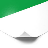 Vlag van Komi Republiek Foto Afdruk (Hoek)