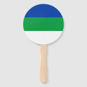Vlag van Komi Republiek Handwaaier