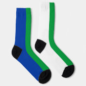 Vlag van Komi Republiek Sokken (Rechts)