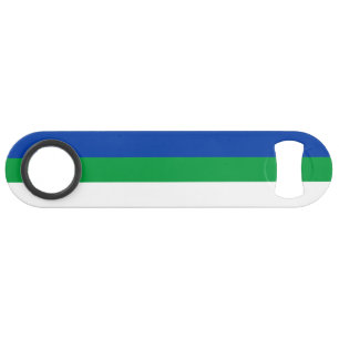 Vlag van Komi Republiek Speed Flessenopener