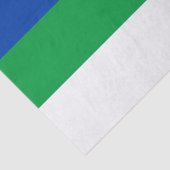 Vlag van Komi Republiek Tissuepapier (Detail)