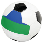 Vlag van Komi Republiek Voetbal (Drie kwart)