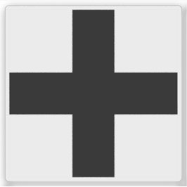 Vlag van Köniz, Zwitserland Sticker