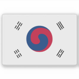 Vlag van Korea (1882-1910) Sticker