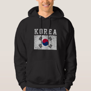 Vlag van Korea Hoodie