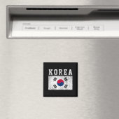 Vlag van Korea Magneet (Insitu (Vaatwasser))