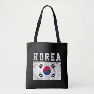 Vlag van Korea Tote Bag