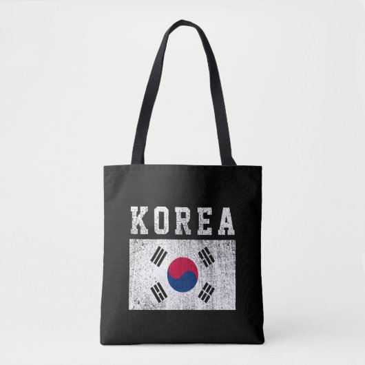 Vlag van Korea Tote Bag (Voorkant)