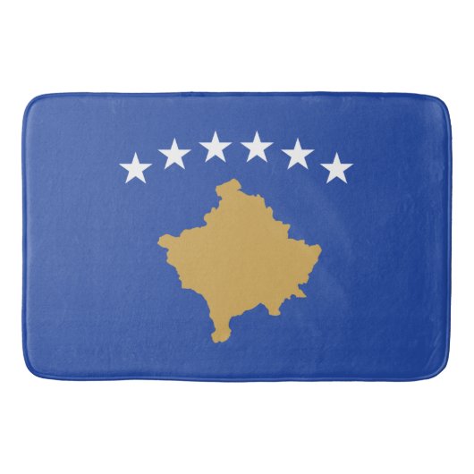 Vlag van Kosovo Badmat (Voorkant)