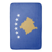 Vlag van Kosovo Badmat (Voorkant Verticaal)