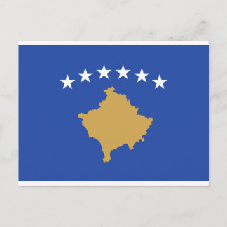 Vlag_van_Kosovo Briefkaart