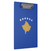 Vlag van Kosovo Klembord (Rechts)