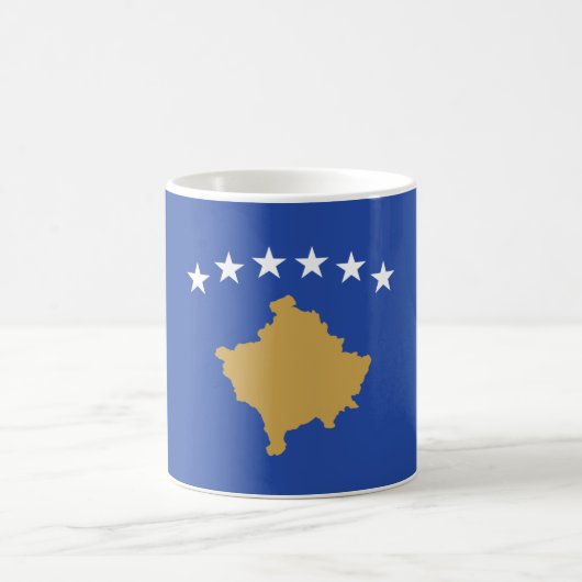 Vlag van Kosovo Koffiemok (Center)