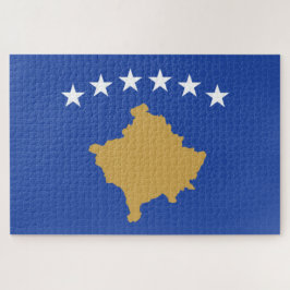 Vlag van Kosovo Legpuzzel