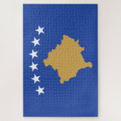 Vlag van Kosovo Legpuzzel (Verticaal)